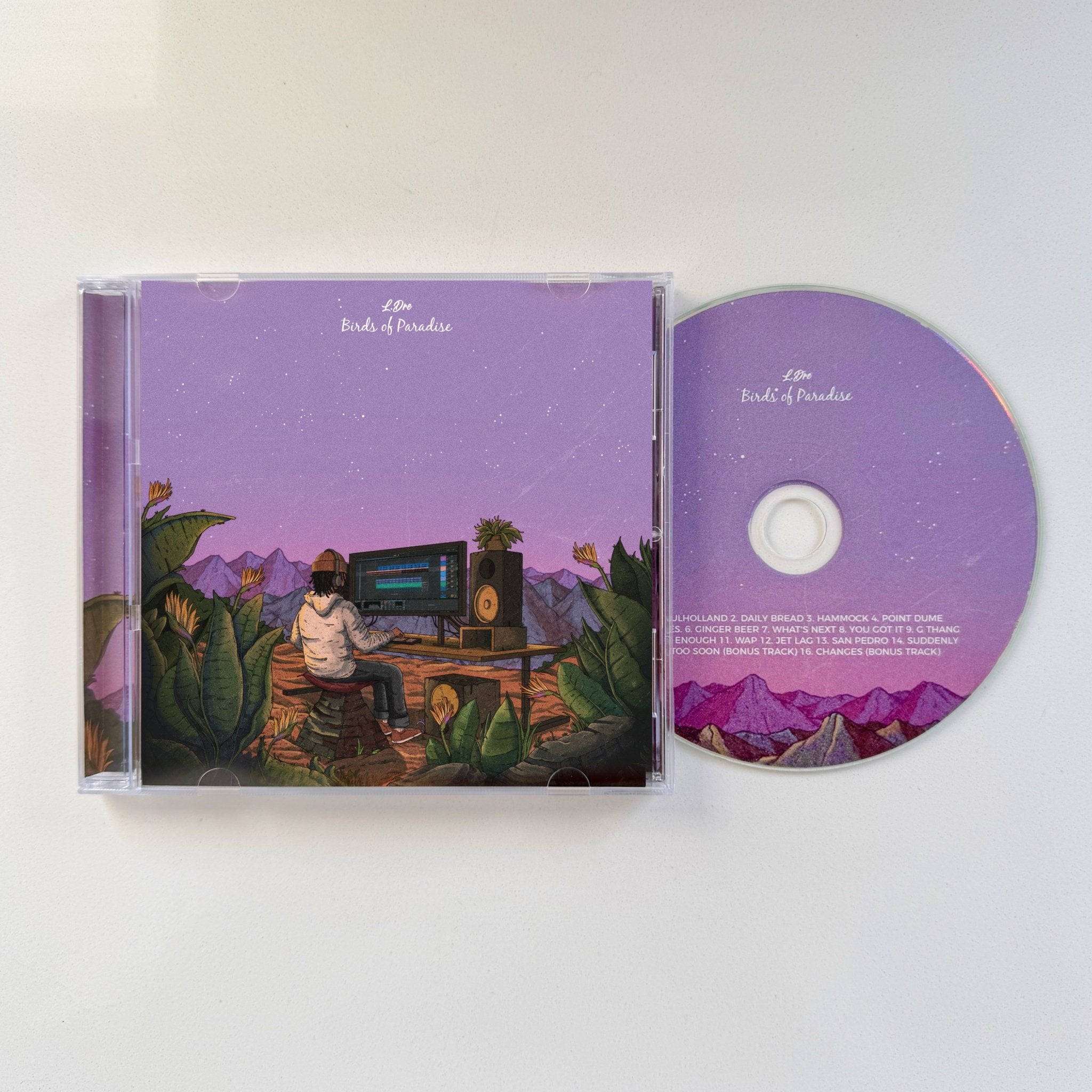 Birds of Paradise CD (5th Anniversary Limited Edition) - Prod. By L.Dre