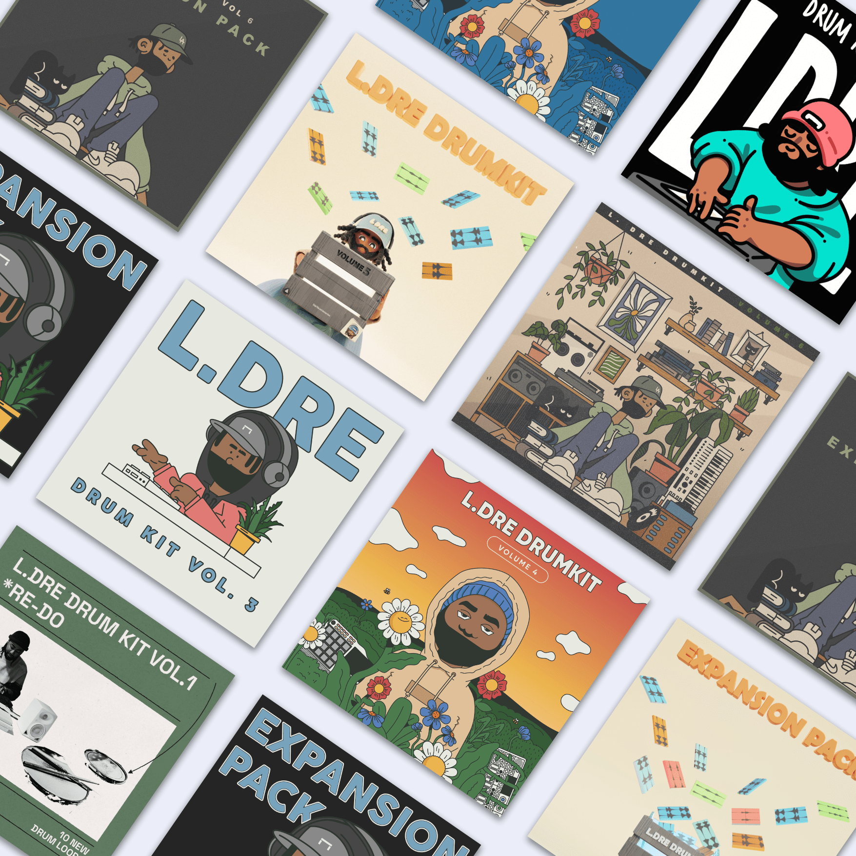 Complete L.Dre Drum Kit Bundle - Prod. By L.Dre