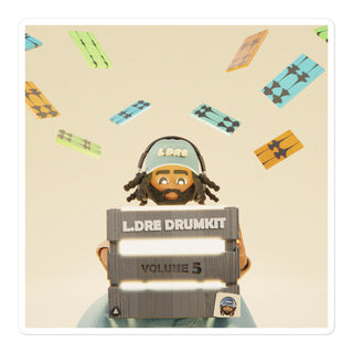 L.Dre Drum Kit. Vol. 5 Sticker - Prod. By L.Dre