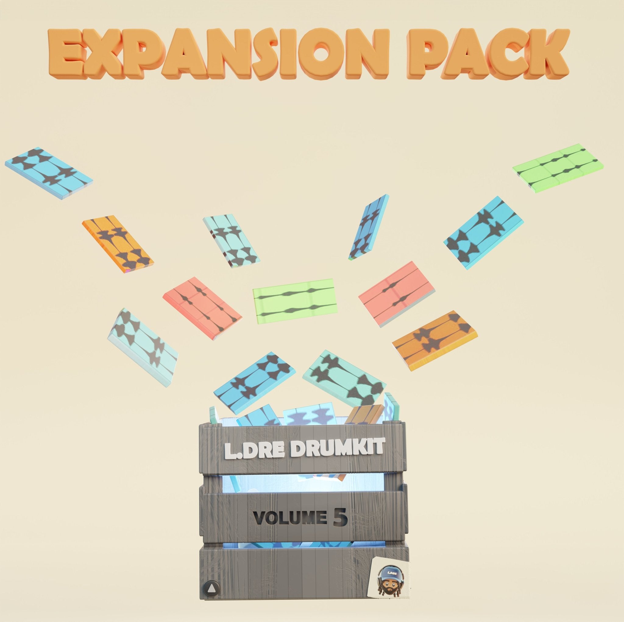 L.Dre Drum Kit Vol. 5 - Expansion Pack - Prod. By L.Dre