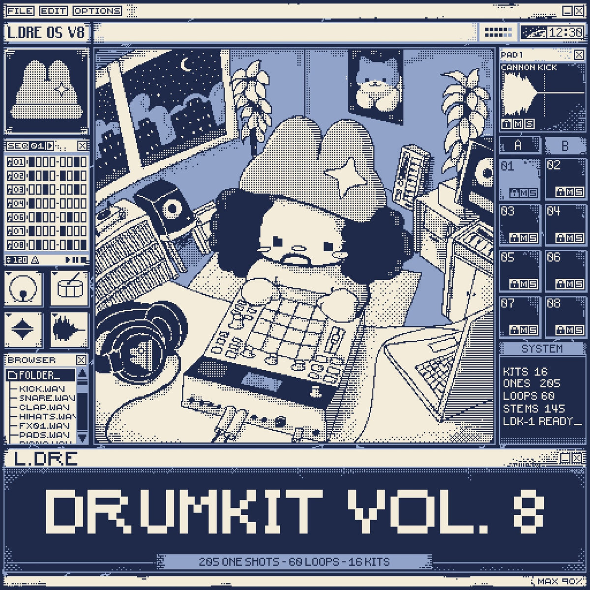 L.Dre Drum Kit Vol. 8 - Prod. By L.Dre