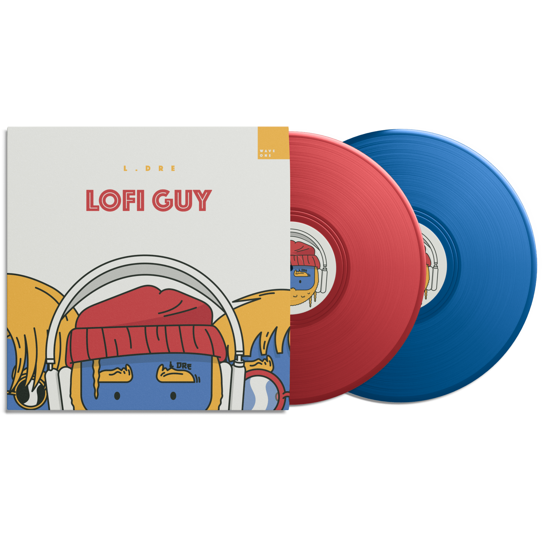 Lofi Guy Wave 1 & 2 Double Disc Vinyl - Prod. By L.Dre
