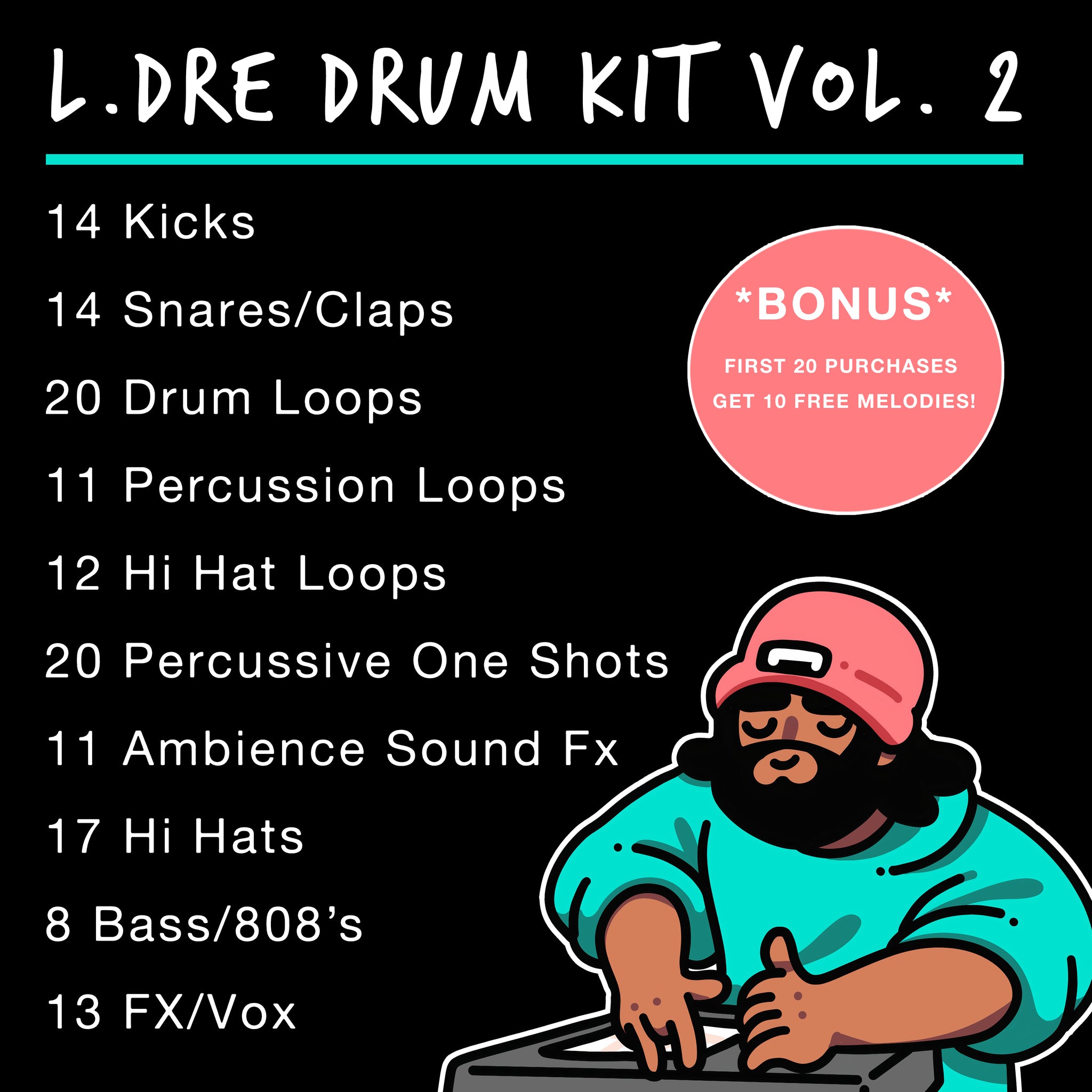 L.Dre Drum Kit Vol. 2 - Prod. By L.Dre
